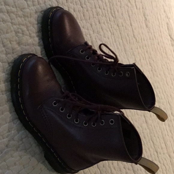 doc martens lace up boots